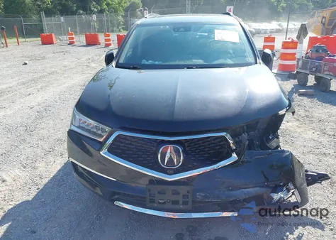 2017 Acura Mdx Advance Package из США, поврежденный, VIN 5FRYD4H83HB030307